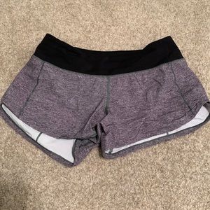 lululemon speed up low rise shorts